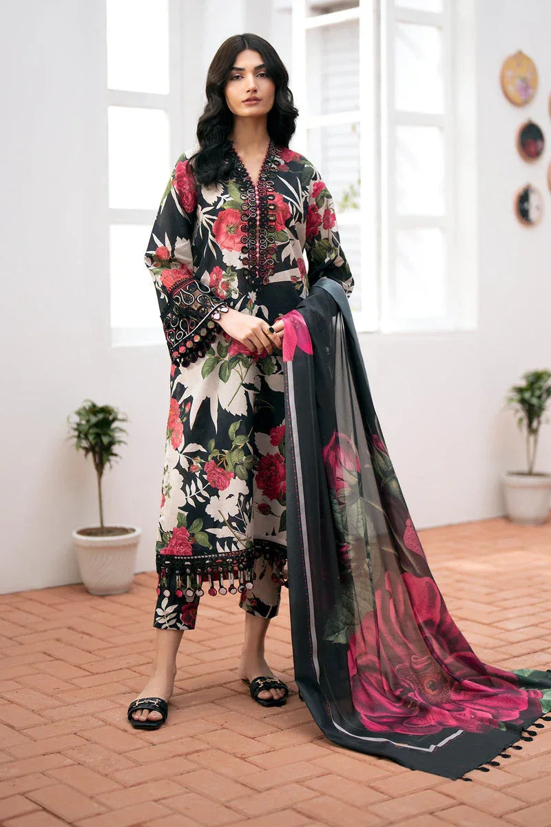 Baroque | Lawn Collection 24 | UF-532 - Aqsa Fabrics