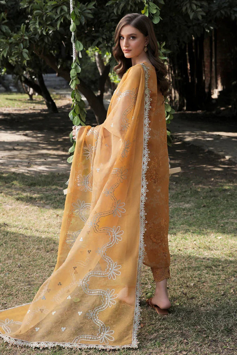Baroque | Lawn Collection 24 | UF-321 - Aqsa Fabrics