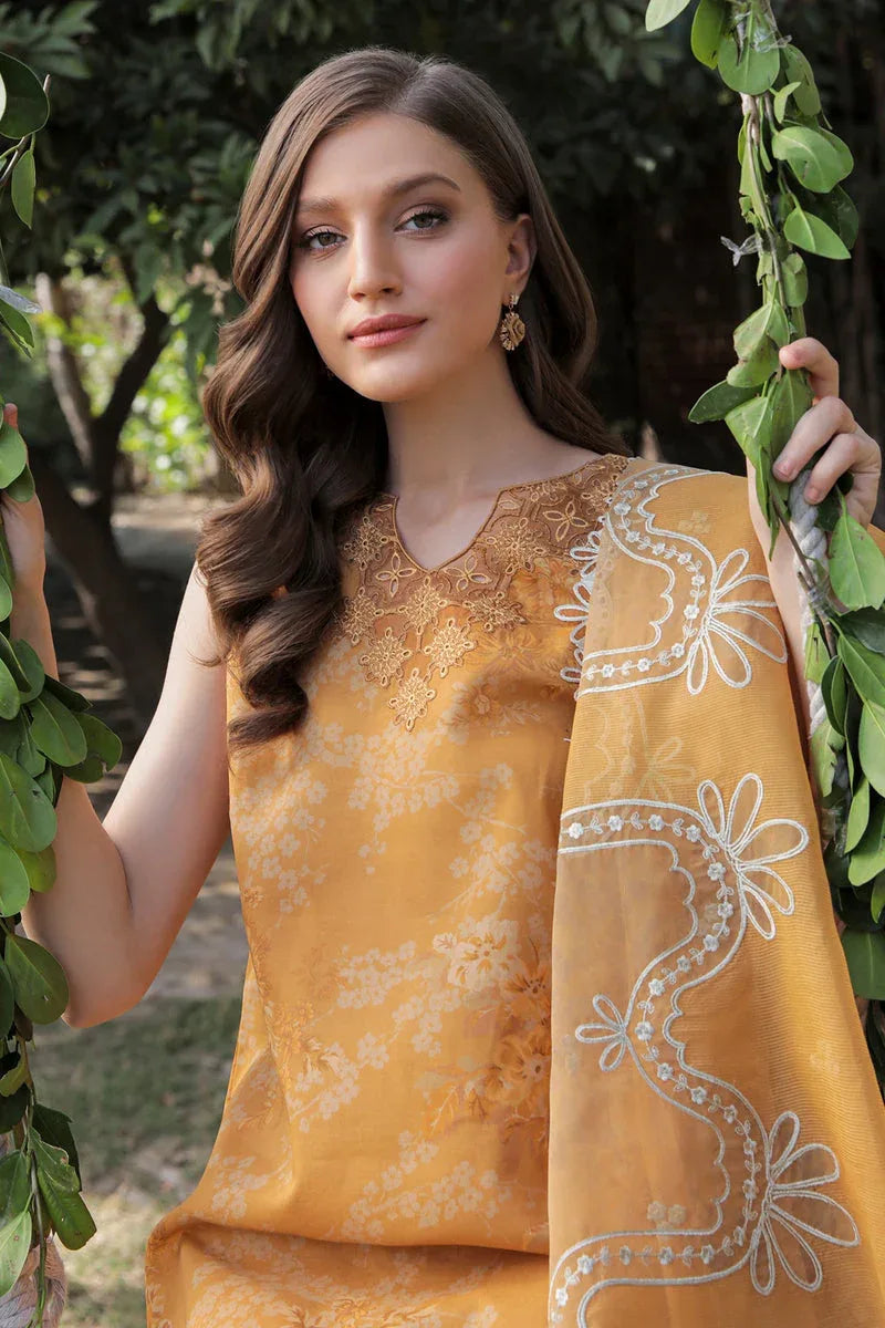 Baroque | Lawn Collection 24 | UF-321 - Aqsa Fabrics