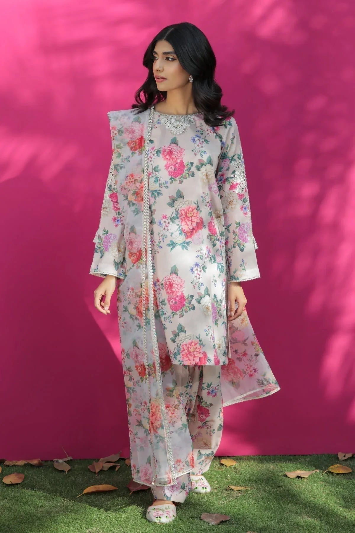 Baroque | Lawn Collection 24 | UF-191 - Aqsa Fabrics