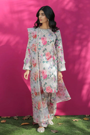 Baroque | Lawn Collection 24 | UF-191 - Aqsa Fabrics