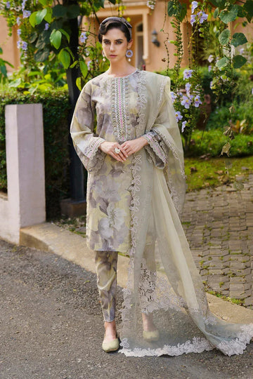 Baroque | Lawn Collection 24 | UF-587 - Aqsa Fabrics