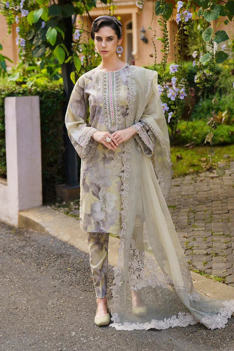 Baroque | Lawn Collection 24 | UF-587 - Aqsa Fabrics