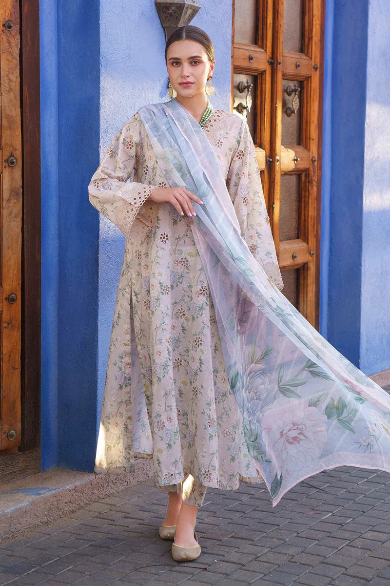 Baroque | Lawn Collection 24 | UF-591 - Aqsa Fabrics