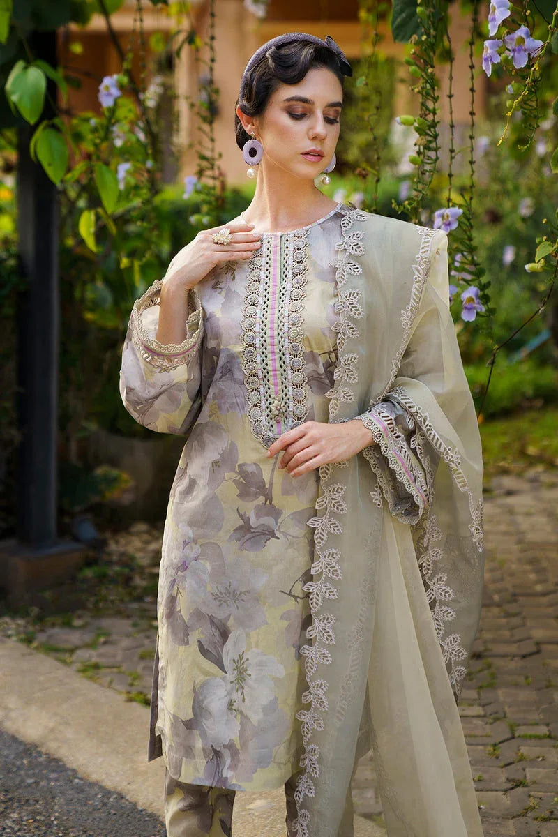 Baroque | Lawn Collection 24 | UF-587 - Aqsa Fabrics