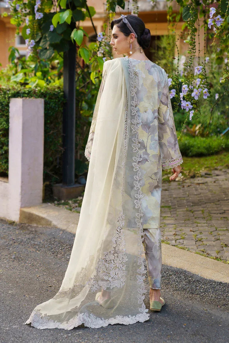 Baroque | Lawn Collection 24 | UF-587 - Aqsa Fabrics