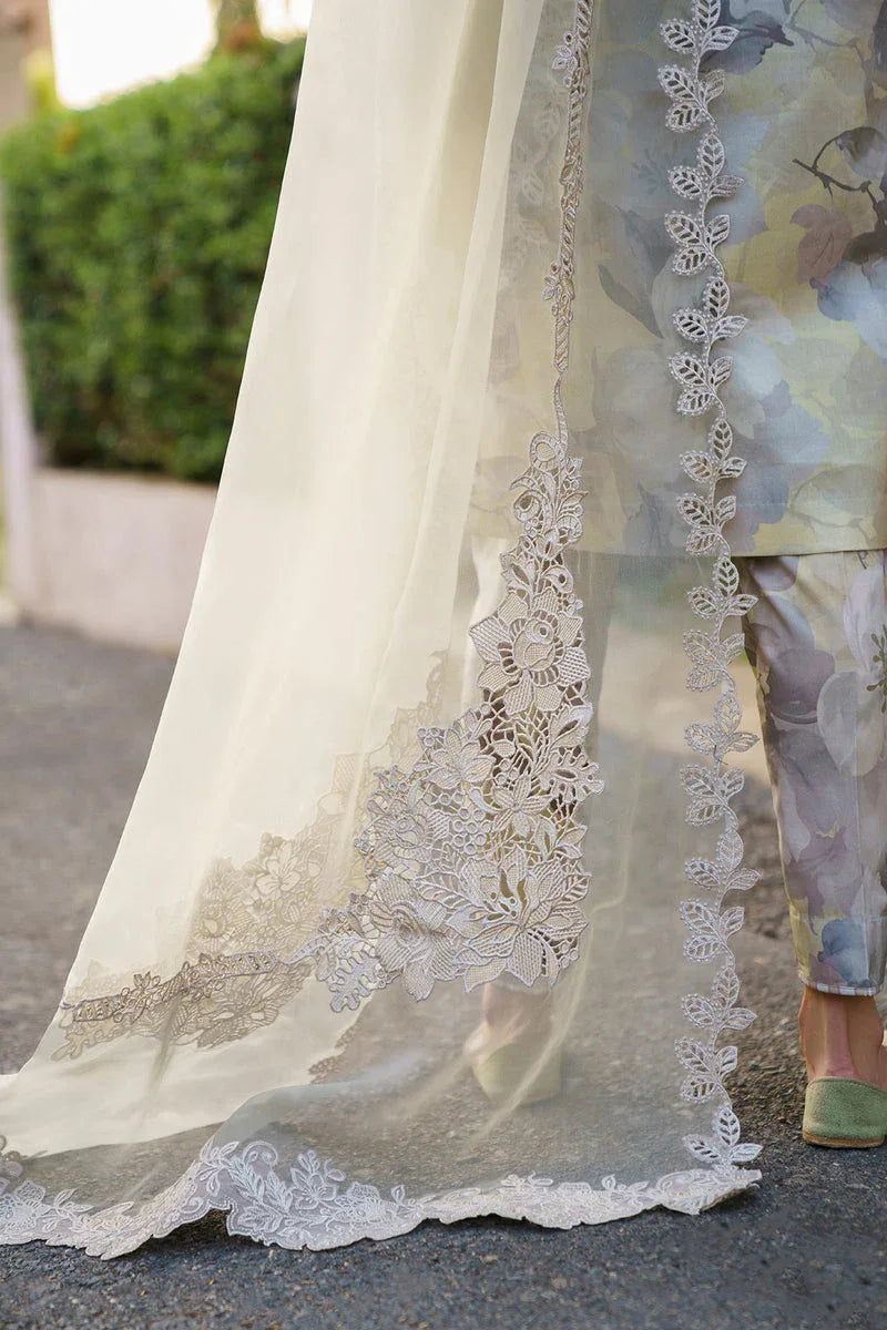 Baroque | Lawn Collection 24 | UF-587 - Aqsa Fabrics