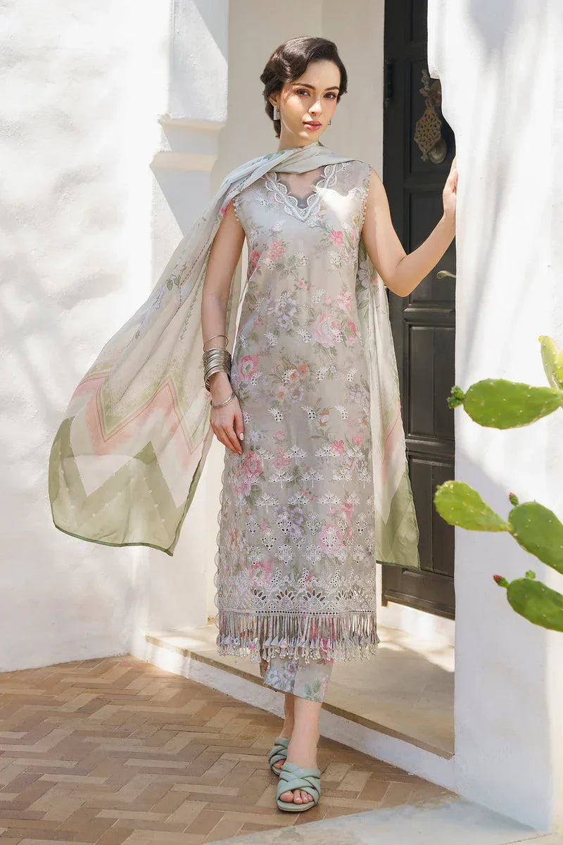 Baroque | Lawn Collection 24 | UF-575 - Aqsa Fabrics