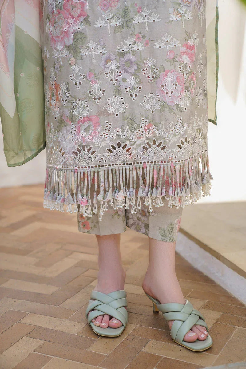 Baroque | Lawn Collection 24 | UF-575 - Aqsa Fabrics