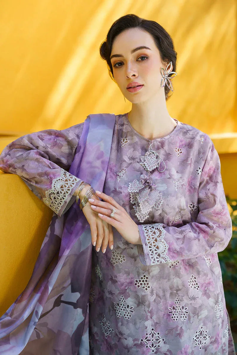Baroque | Lawn Collection 24 | UF-579 - Aqsa Fabrics
