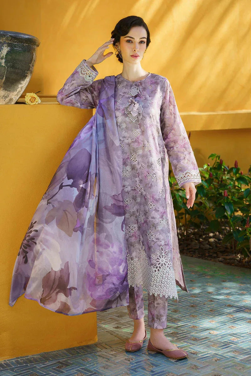 Baroque | Lawn Collection 24 | UF-579 - Aqsa Fabrics