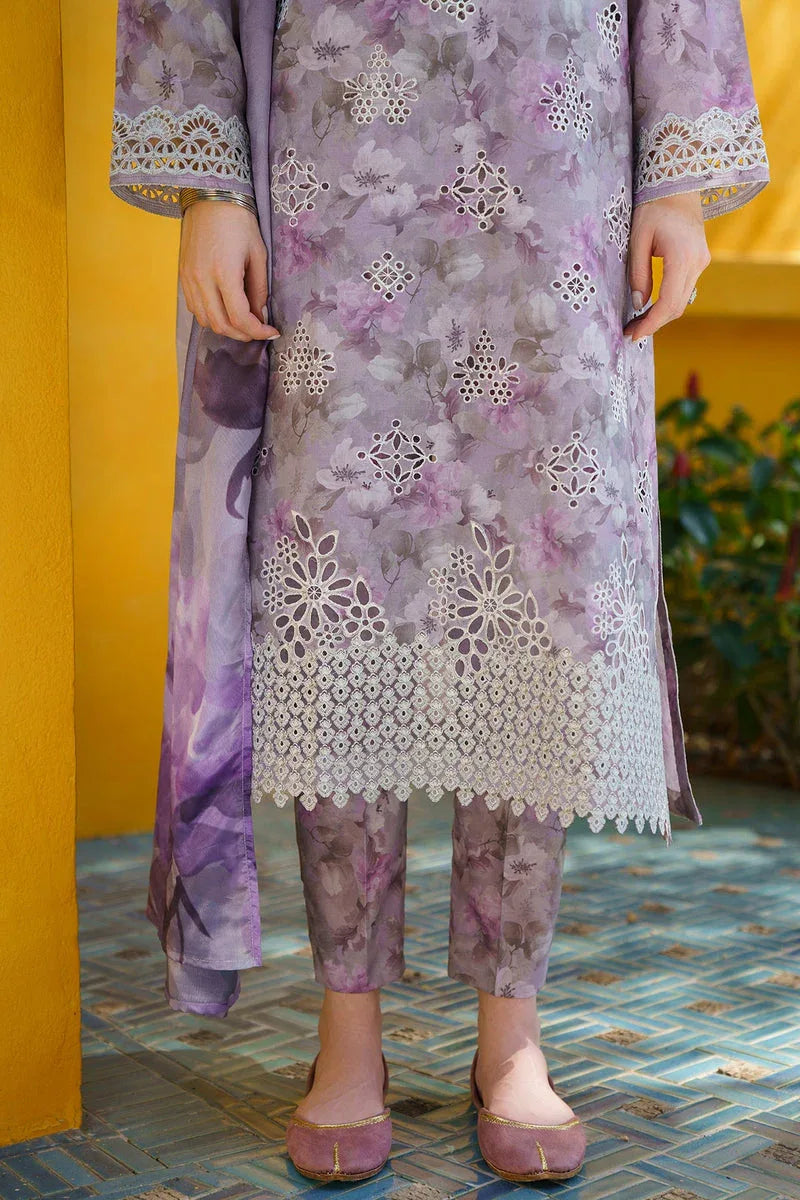 Baroque | Lawn Collection 24 | UF-579 - Aqsa Fabrics