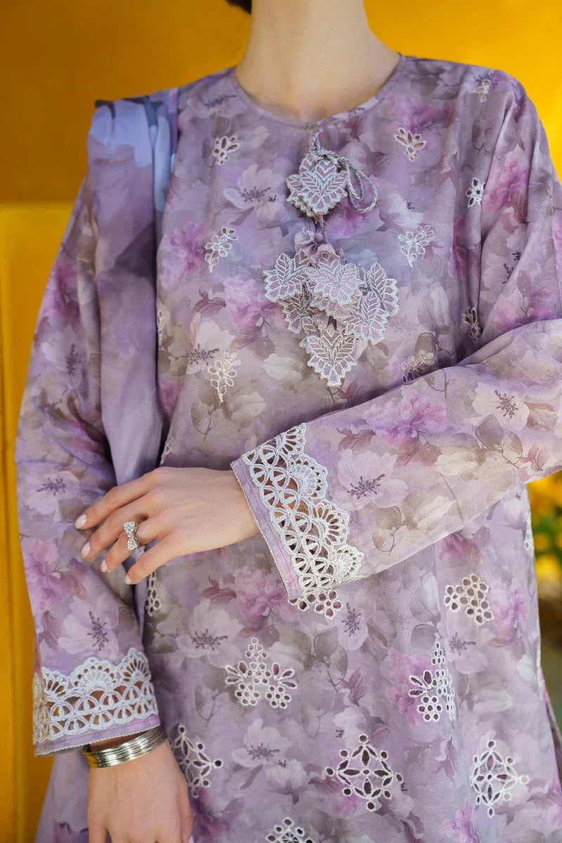 Baroque | Lawn Collection 24 | UF-579 - Aqsa Fabrics