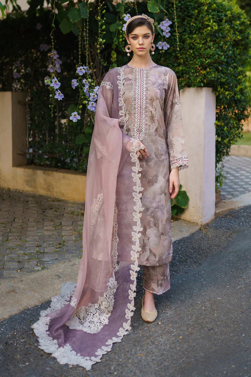 Baroque | Lawn Collection 24 | UF-586 - Aqsa Fabrics