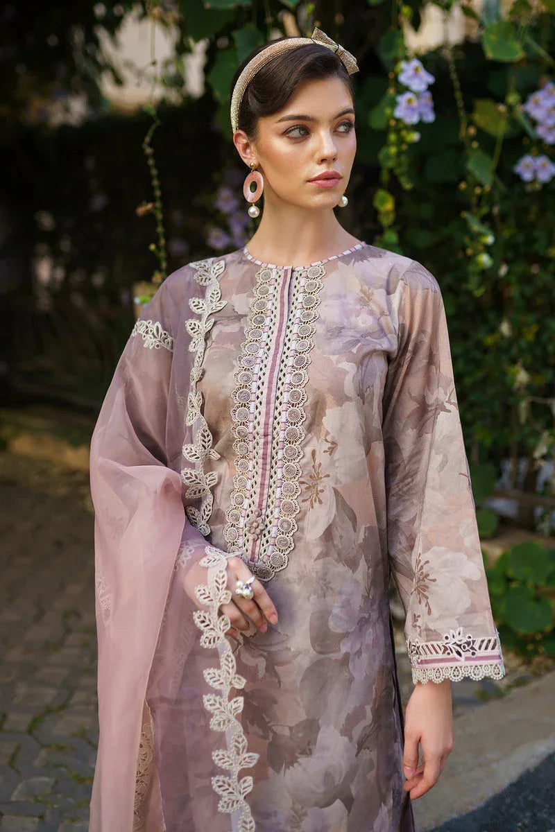 Baroque | Lawn Collection 24 | UF-586 - Aqsa Fabrics