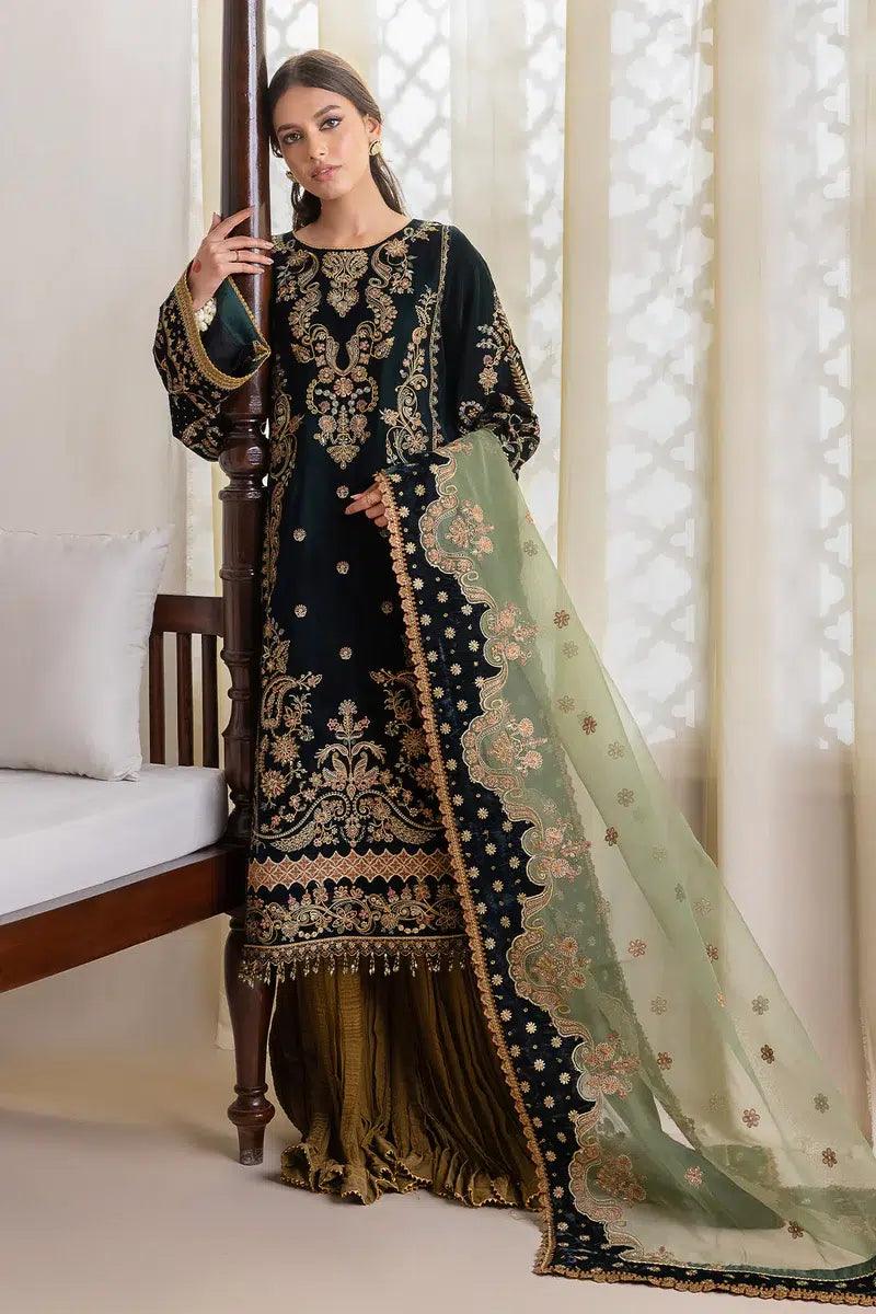 Baroque | Jahanara Luxury Velvet 23 | UF-423 - Aqsa Fabrics