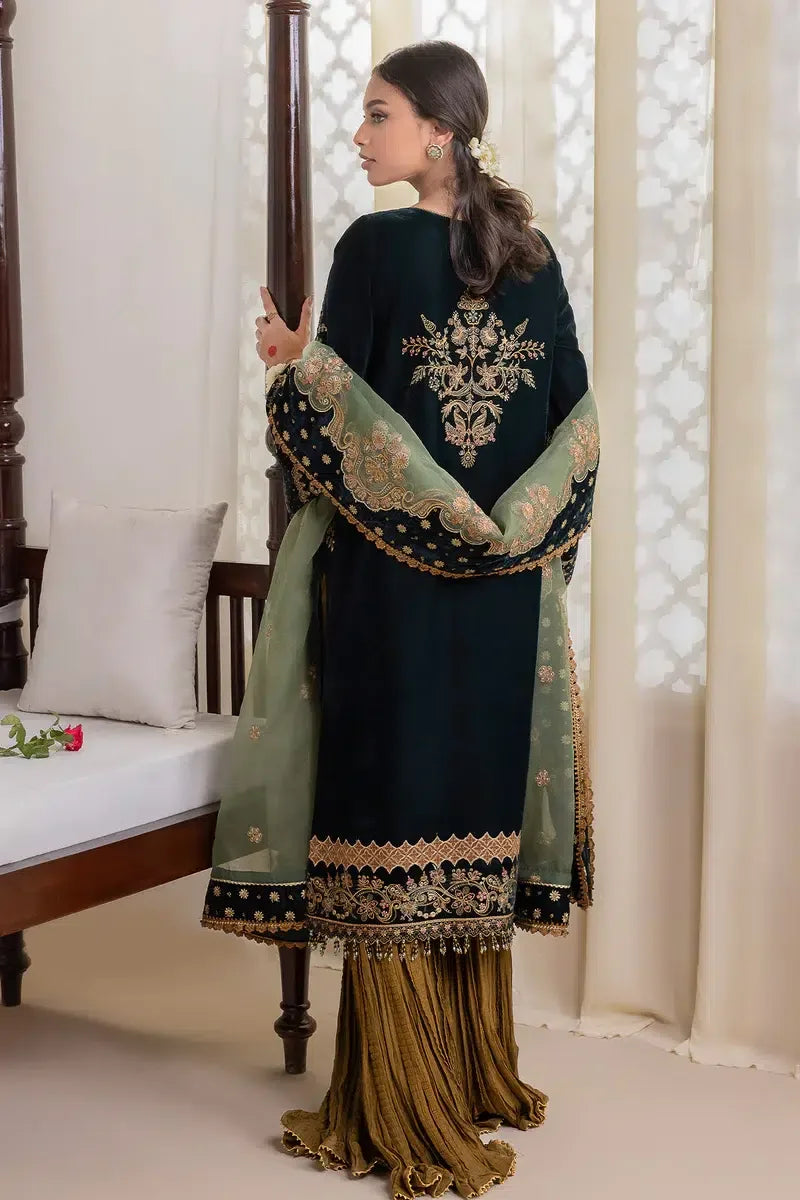 Baroque | Jahanara Luxury Velvet 23 | UF-423 - Aqsa Fabrics