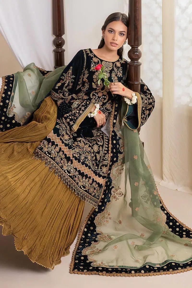 Baroque | Jahanara Luxury Velvet 23 | UF-423 - Aqsa Fabrics
