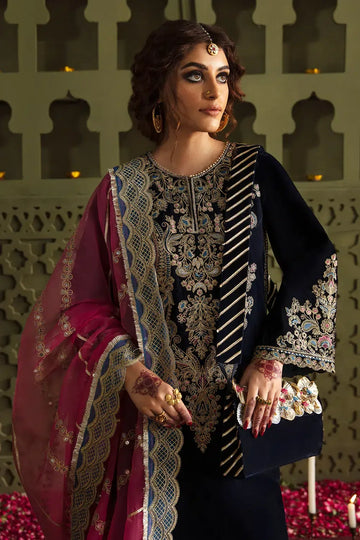 Baroque | Jahanara Luxury Velvet 23 | UF-463 - Aqsa Fabrics