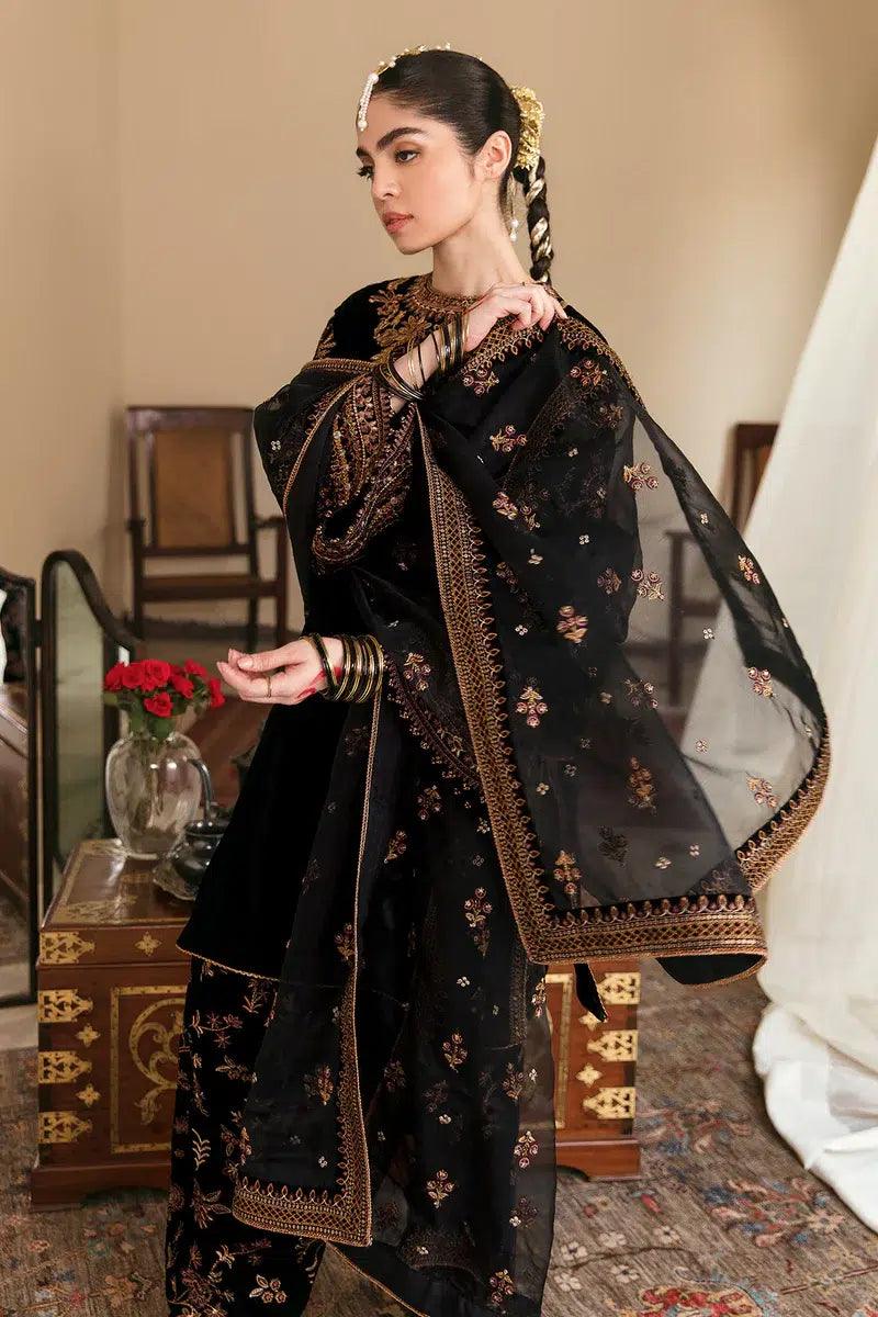Baroque | Jahanara Luxury Velvet 23 | UF-253 - Aqsa Fabrics
