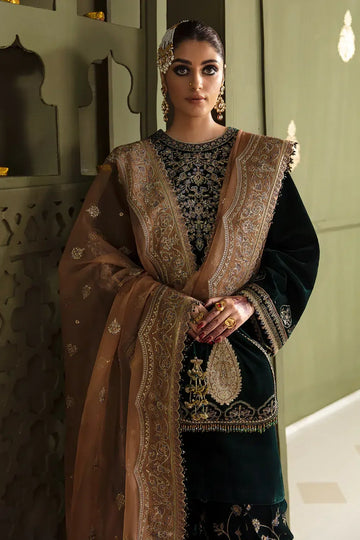 Baroque | Jahanara Luxury Velvet 23 | UF-464 - Aqsa Fabrics