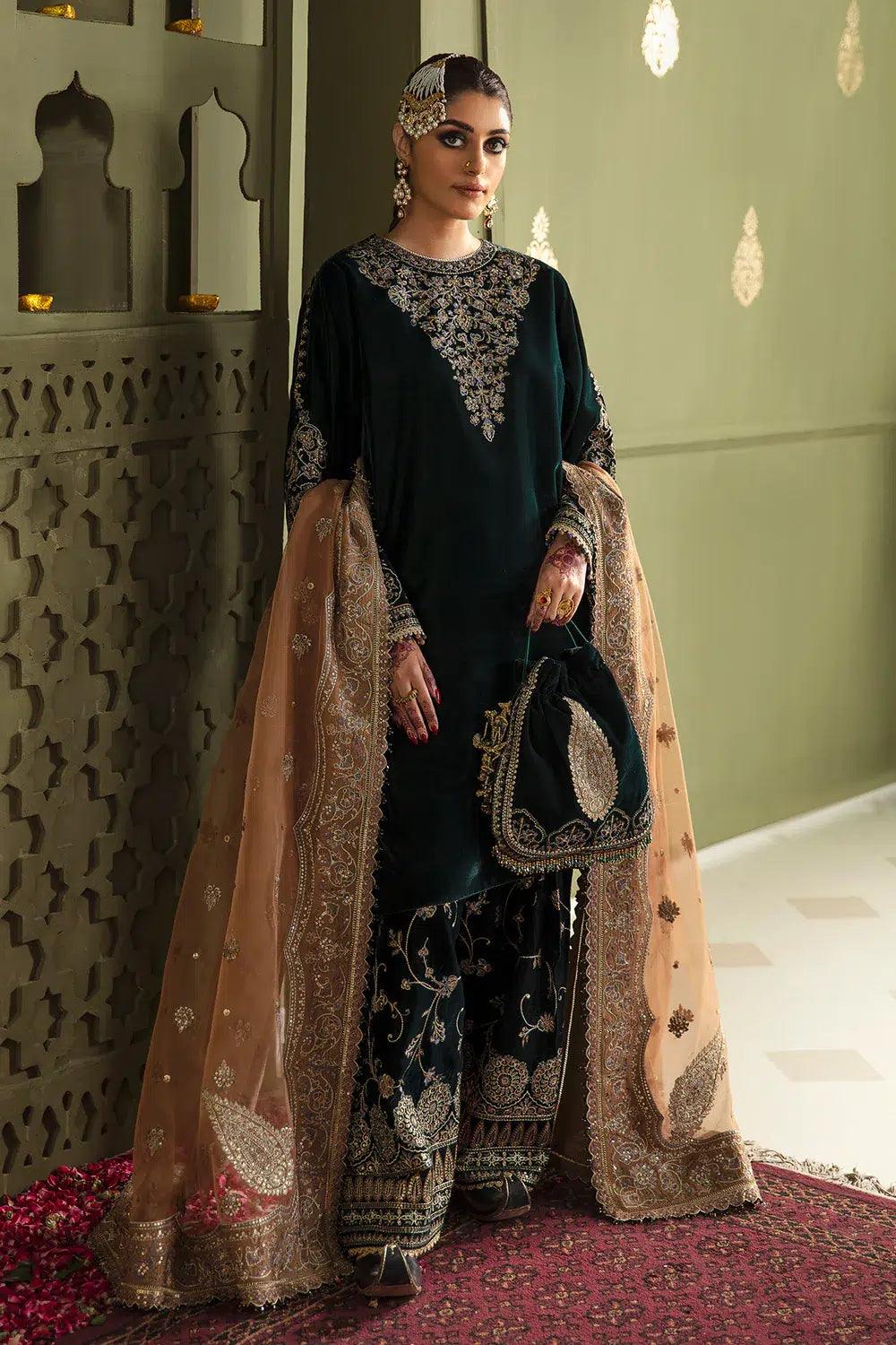 Baroque | Jahanara Luxury Velvet 23 | UF-464 - Aqsa Fabrics