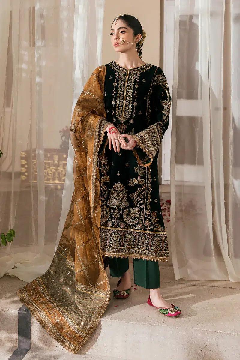Baroque | Jahanara Luxury Velvet 23 | UF-255 - Aqsa Fabrics