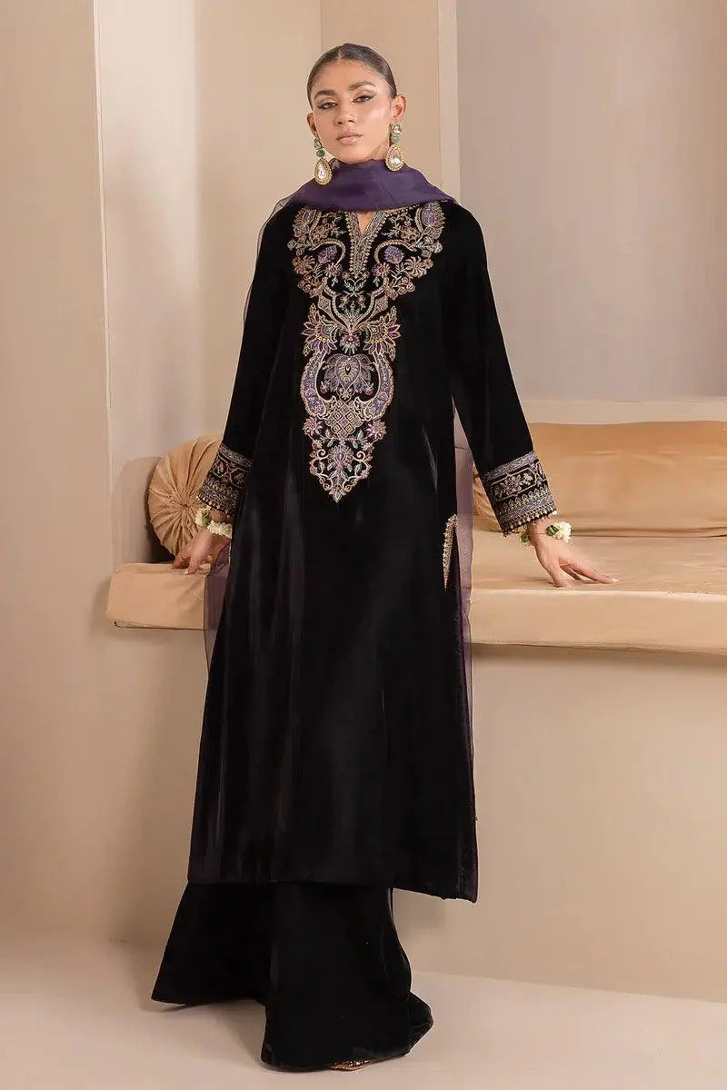 Baroque | Jahanara Luxury Velvet 23 | UF-426 - Aqsa Fabrics