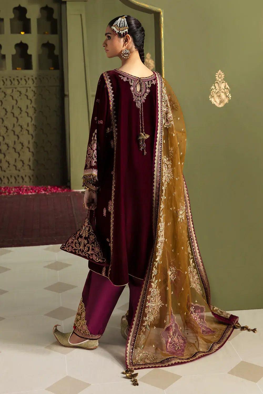 Baroque | Jahanara Luxury Velvet 23 | UF-465 - Aqsa Fabrics