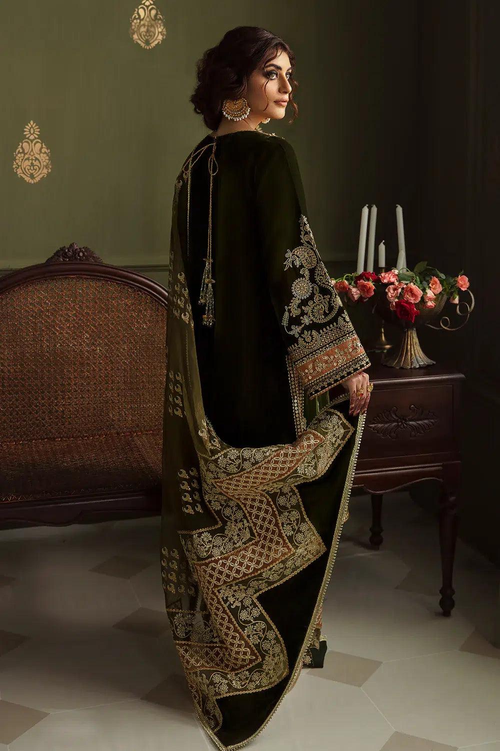 Baroque | Jahanara Luxury Velvet 23 | UF-461 - Aqsa Fabrics