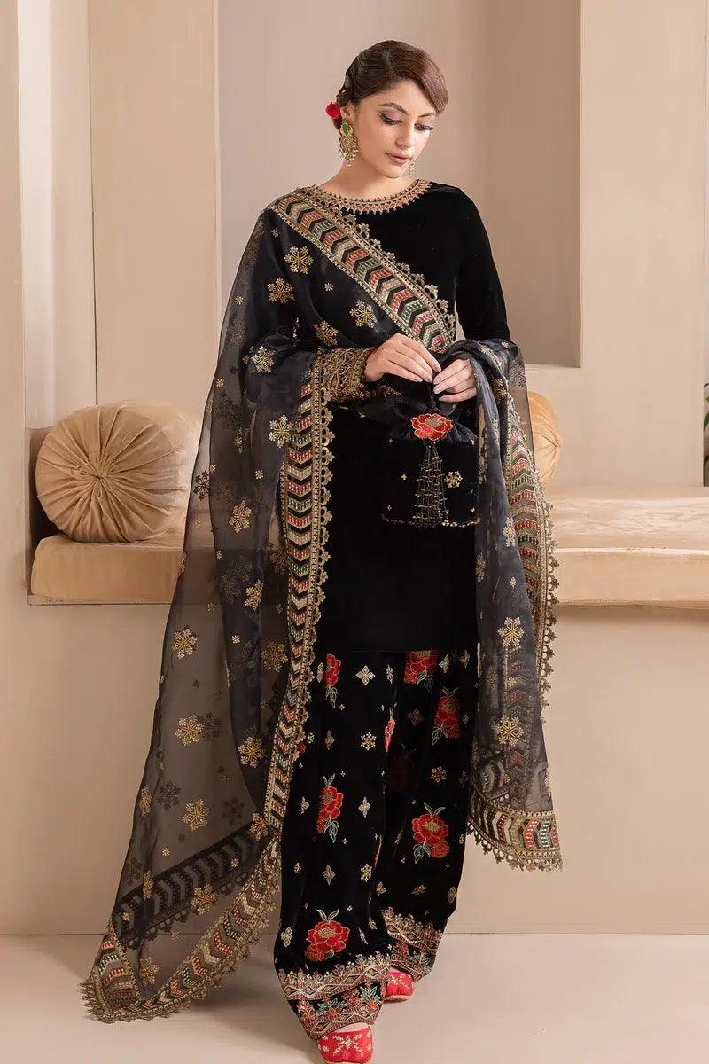 Baroque | Jahanara Luxury Velvet 23 | UF-427 - Aqsa Fabrics