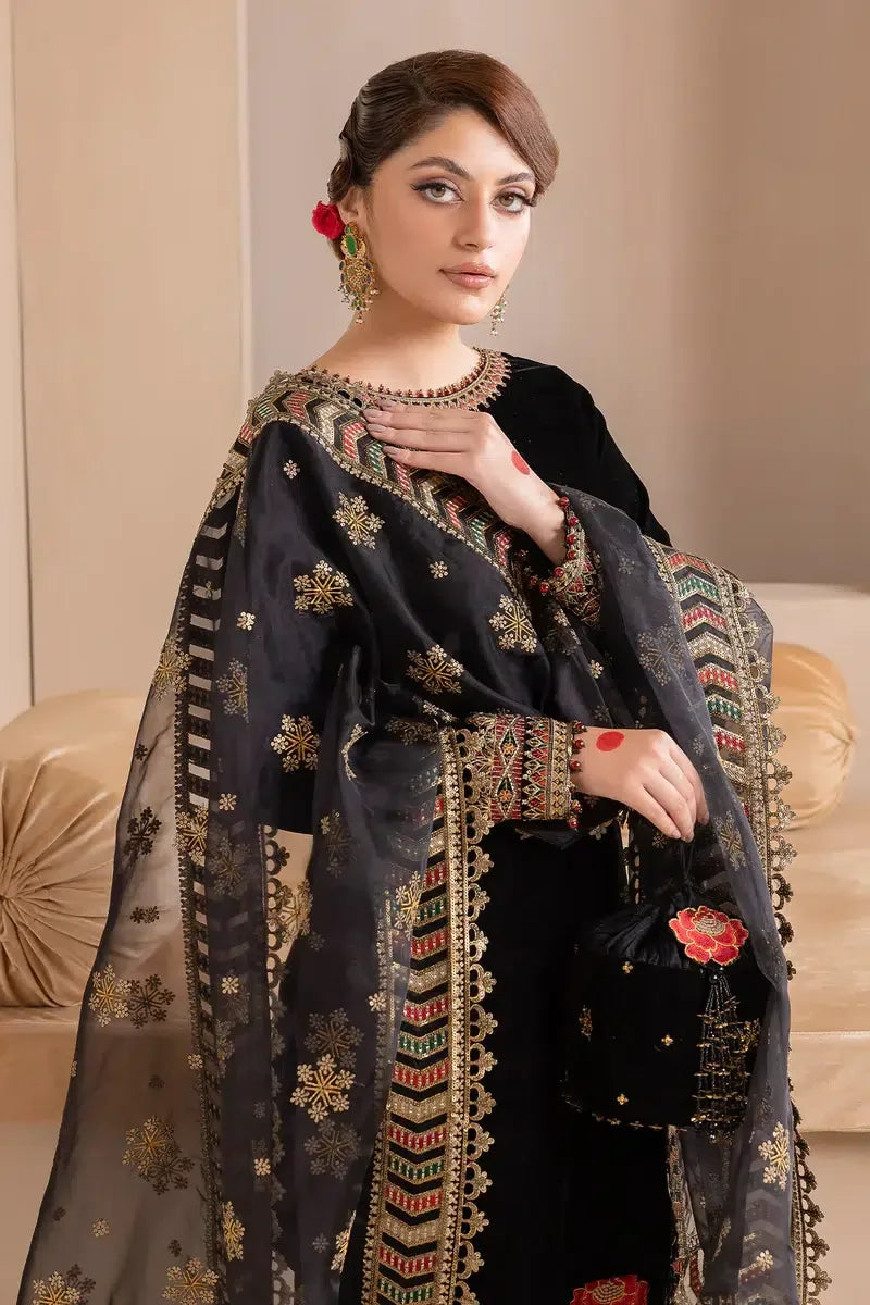 Baroque | Jahanara Luxury Velvet 23 | UF-427 - Aqsa Fabrics