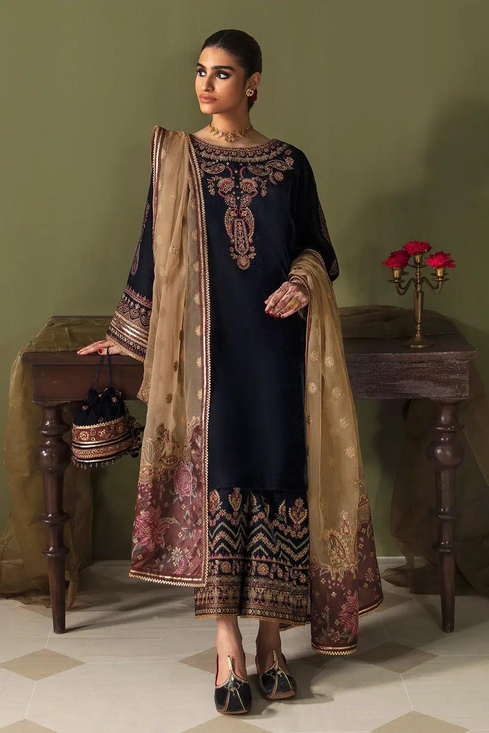 Baroque | Jahanara Luxury Velvet 23 | UF-469 - Aqsa Fabrics