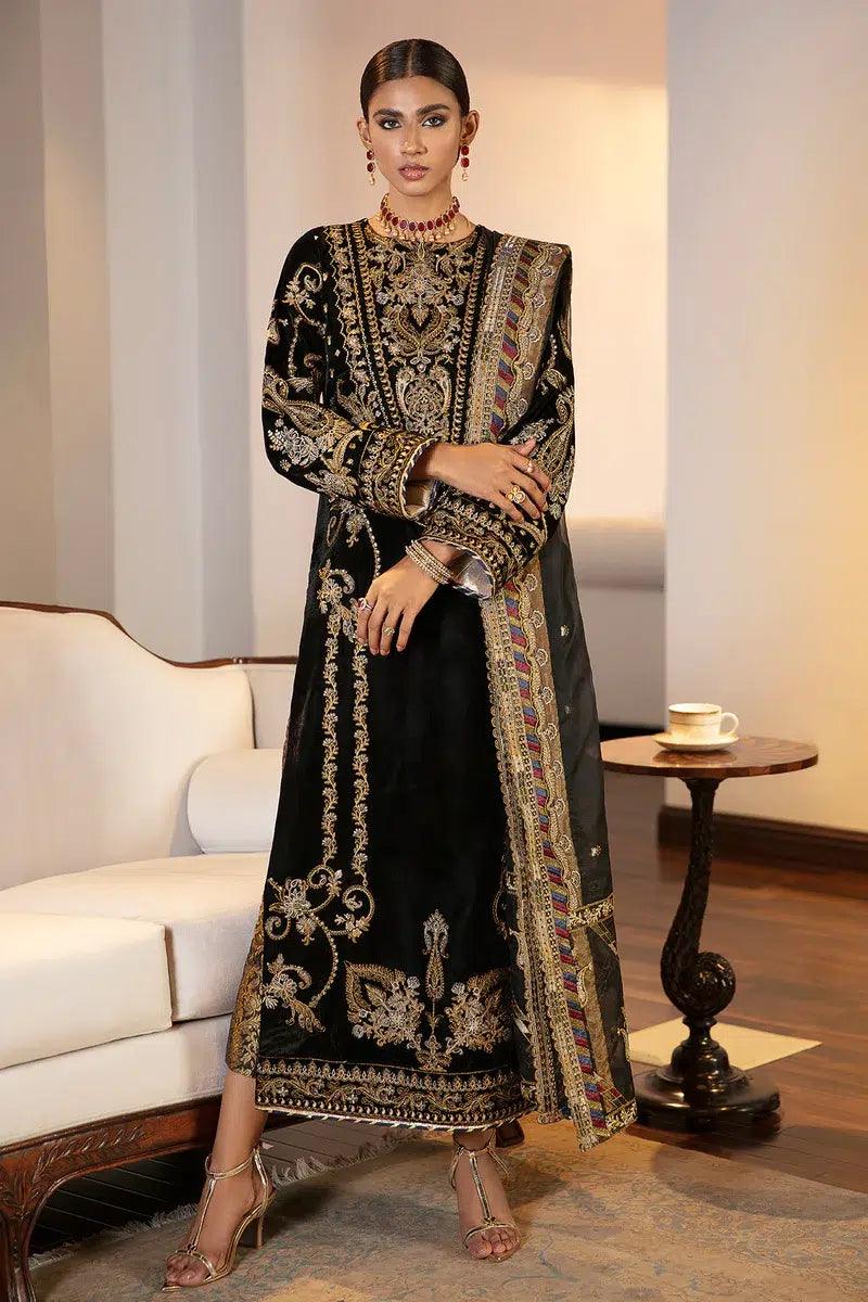 Baroque | Jahanara Luxury Velvet 23 | UF-42 - Aqsa Fabrics