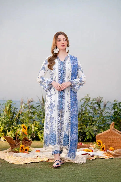 Aabyaan | Shezlin Chikankari Ramadan Edit 25 | ELYSIA (AR-01) - Aqsa Fabrics