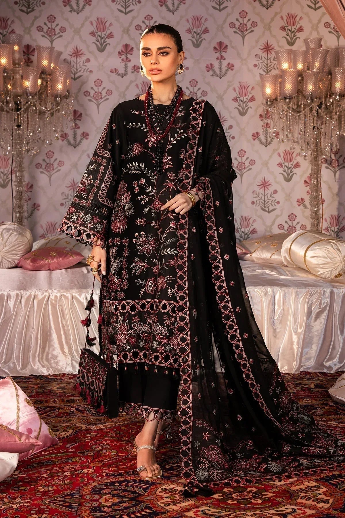 Alizeh | Rawayat Luxury Lawn 24 | Gulshan - Aqsa Fabrics