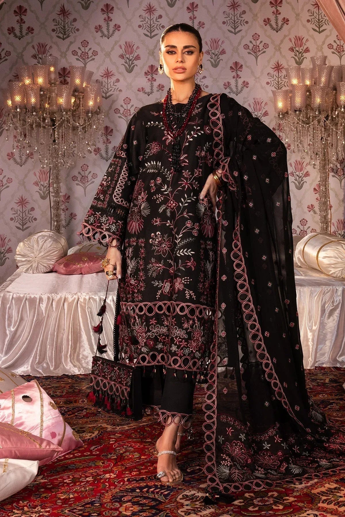 Alizeh | Rawayat Luxury Lawn 24 | Gulshan - Aqsa Fabrics