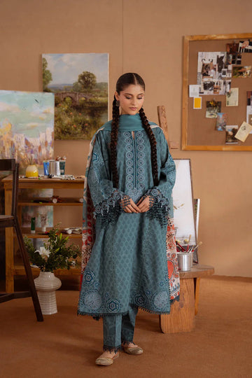 Saira Rizwan | Laanem Summer Lawn 25 | SEREN-B-SRL25-08 - Aqsa Fabrics