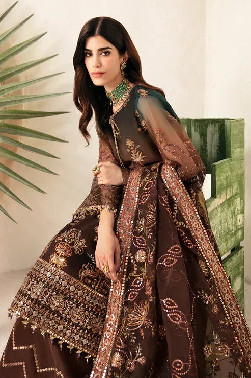 Alizeh | Heer Festive Collection 24 | Hazel - V17D01 - Aqsa Fabrics