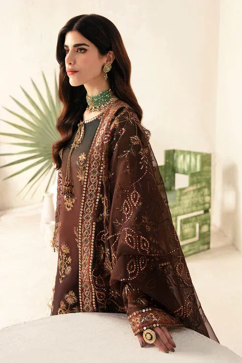 Alizeh | Heer Festive Collection 24 | Hazel - V17D01 - Aqsa Fabrics