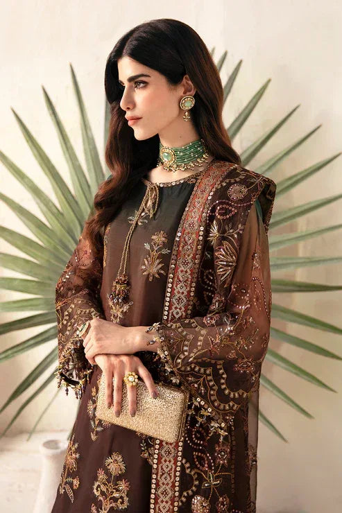 Alizeh | Heer Festive Collection 24 | Hazel - V17D01 - Aqsa Fabrics