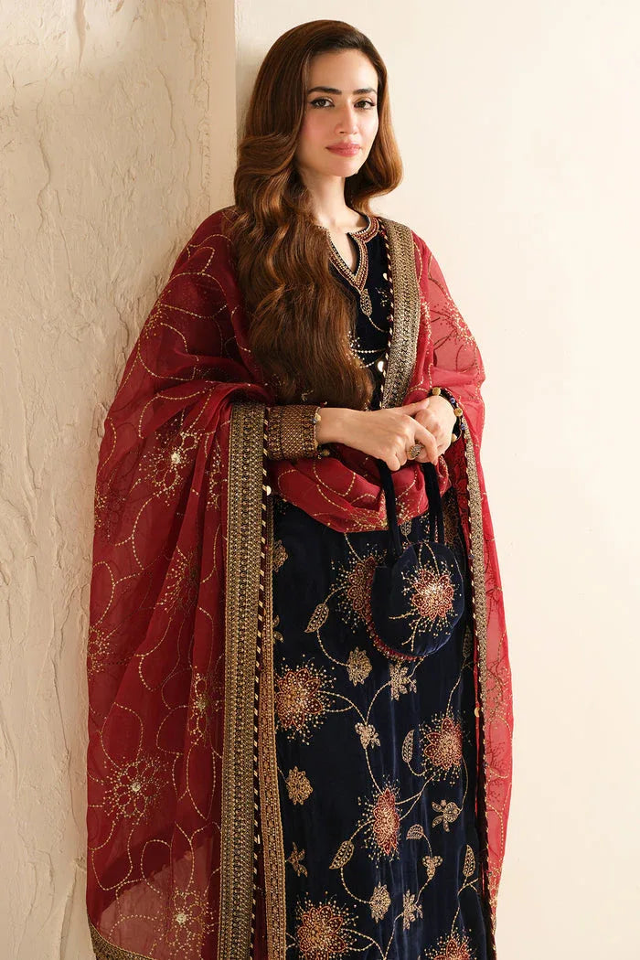 Jazmin | Velvet Edit 24 | VF-2040 - Aqsa Fabrics