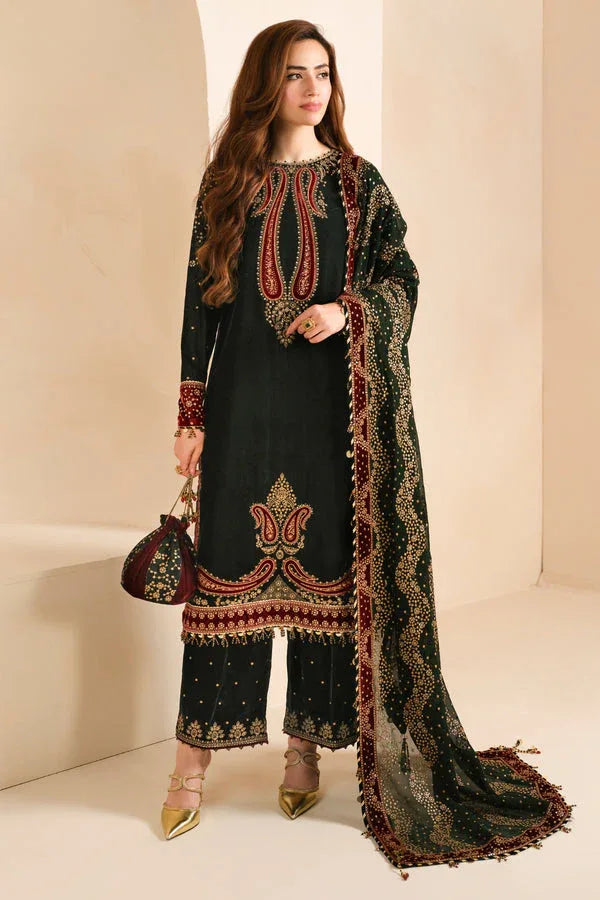 Jazmin | Velvet Edit 24 |  Velvet Formal VF-2034 - Aqsa Fabrics