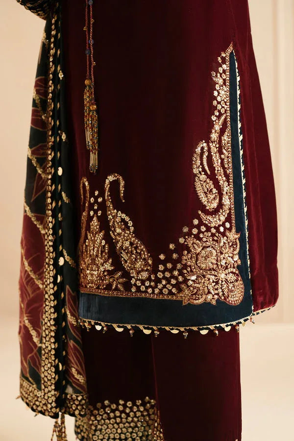 Jazmin | Velvet Edit 24 | Velvet Formal VF-2038 - Aqsa Fabrics