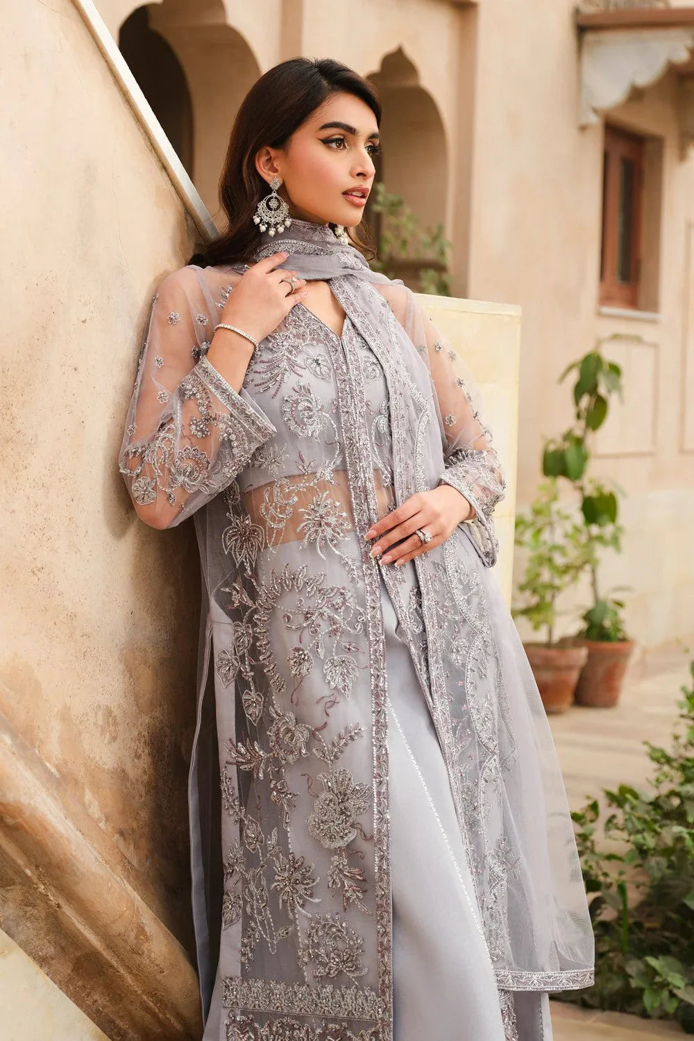 Maryum N Maria | Musk Formals | CELESTIA - FS40040 - Aqsa Fabrics