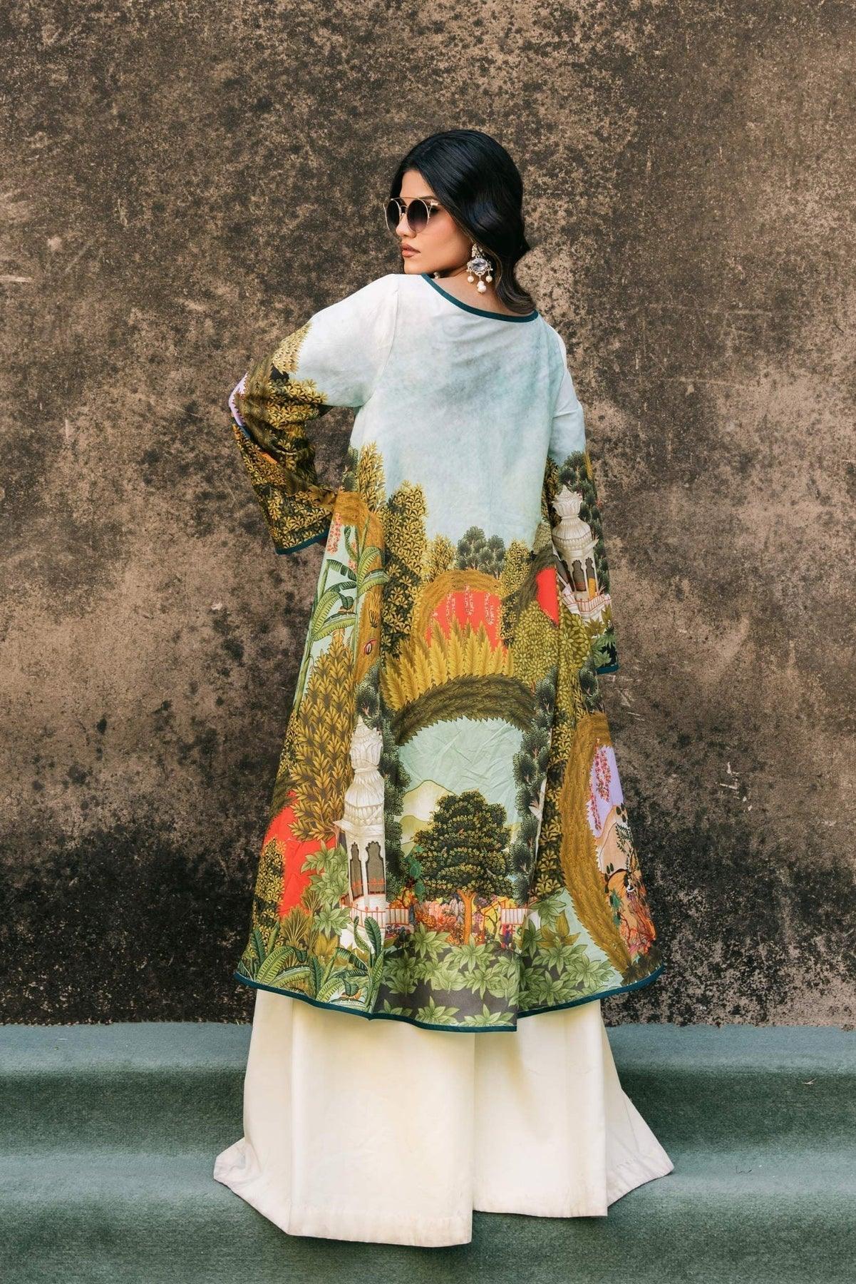 Fahad Hussayn | Lawn Banger | Chagatai - Aqsa Fabrics