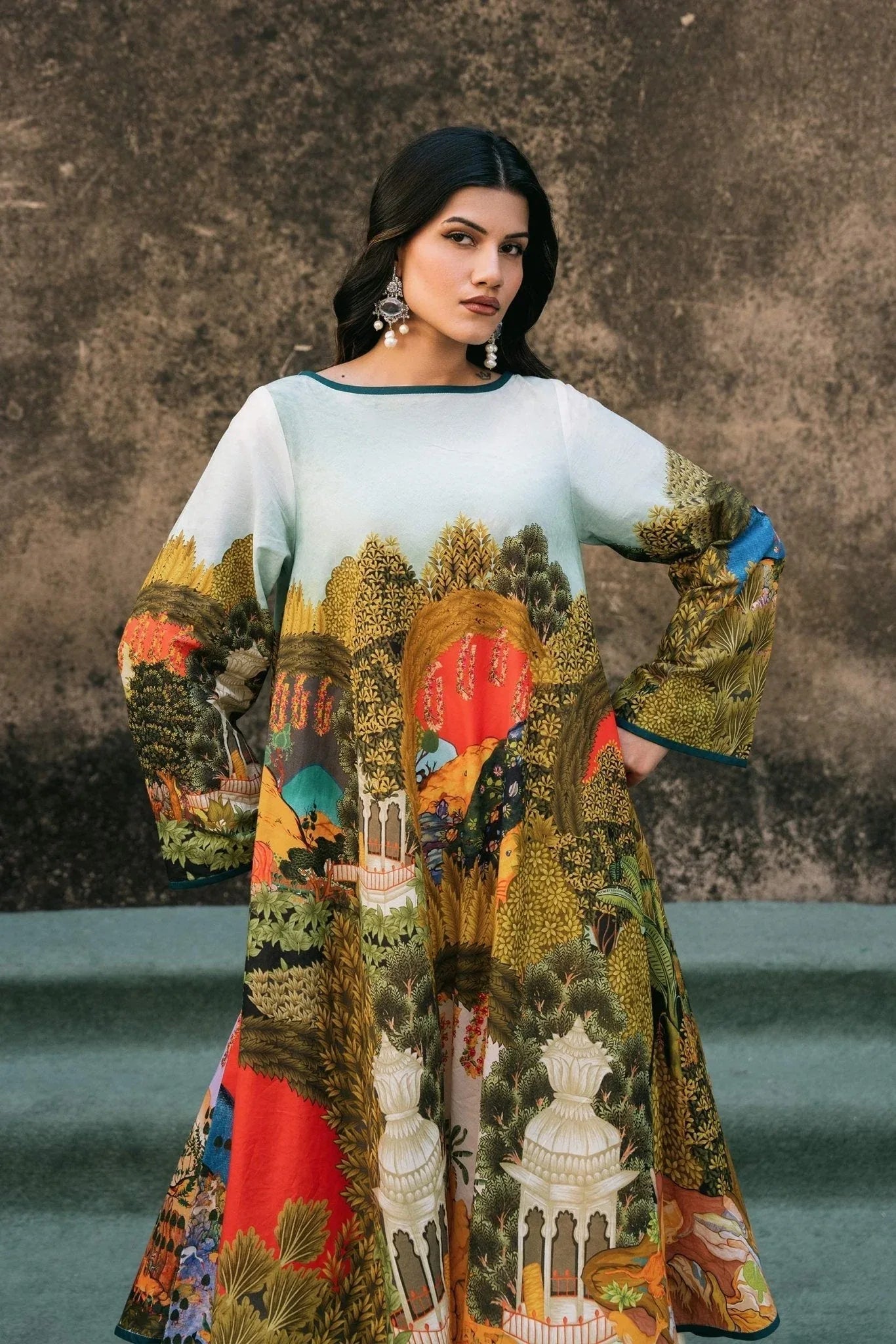 Fahad Hussayn | Lawn Banger | Chagatai - Aqsa Fabrics
