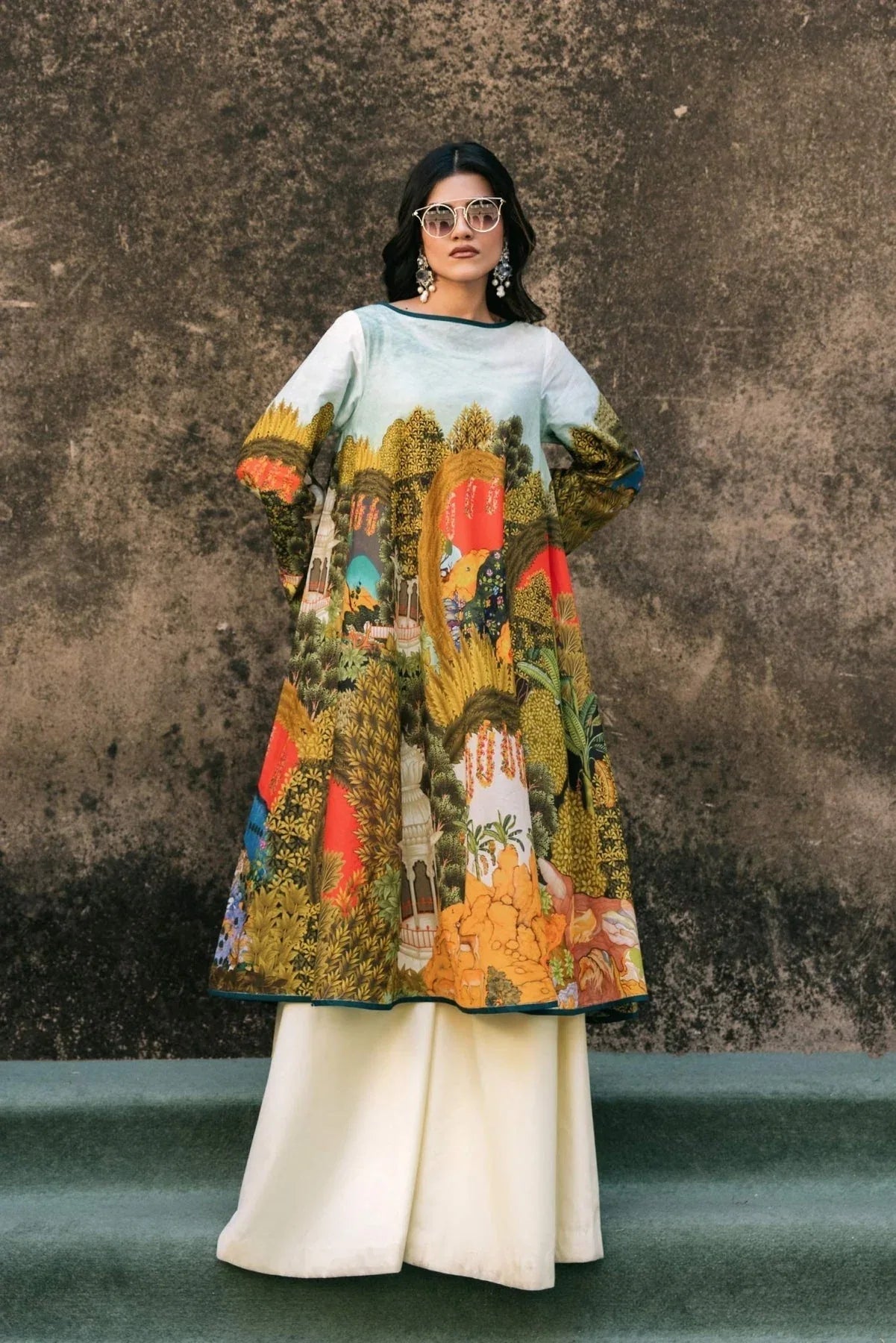 Fahad Hussayn | Lawn Banger | Chagatai - Aqsa Fabrics