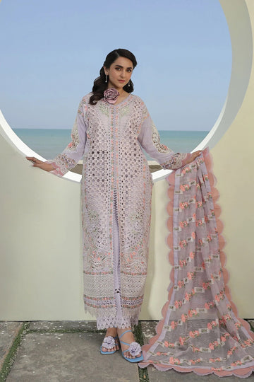 Maryam Hussain | Luxury Lawn 24 | FEROZ - Aqsa Fabrics