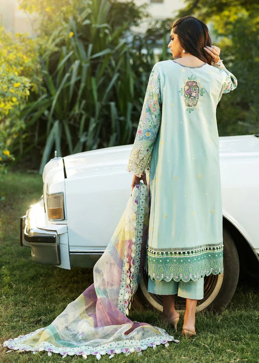 Sadaf Fawad Khan | Siraa Lawn 25 | MID SUMMER EVENING - A - Aqsa Fabrics